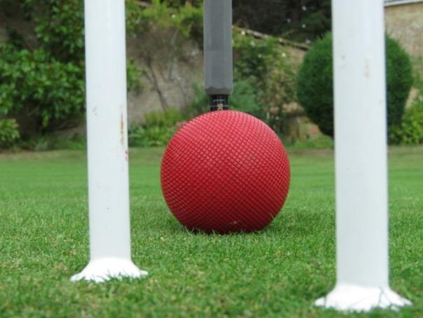 The purpose of careful lining up is to ensure that the ball goes as closely as possible to the near upright so that there is minimum wastage of the available opening.