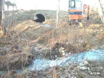 800 1000 1200 1400 1600 1800 Distance (ft) Lucy Lake System Culverts: 54-inch Culverts for Stream Design Slope 1.