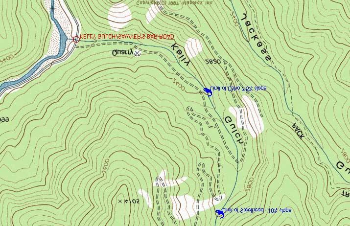 Site #6: Kelly Gulch/Sawyer s Bar Road; North Fork Salmon River; Salmon River; Klamath River Ranking: #6 = High-Priority Location: Road ID #1C01; County Map #3. USGS Quad: Sawyers Bar.