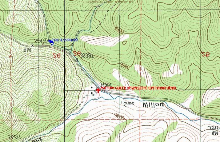 Site #33: Willow Creek #2/Gazelle-Callahan Road; Shasta River; Klamath River Ranking: #33 = Low- Priority Location: Road ID #2H01; County Map Sheet #4. USGS Quad: China Mountain.