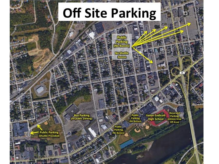 Off-Site Parking Map