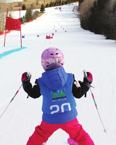 March 23 & Race Garment Included A nine week, day and a half per weekend, program of skiing skill development and at home racing to encourage little ones to develop a love for winter out-doors and