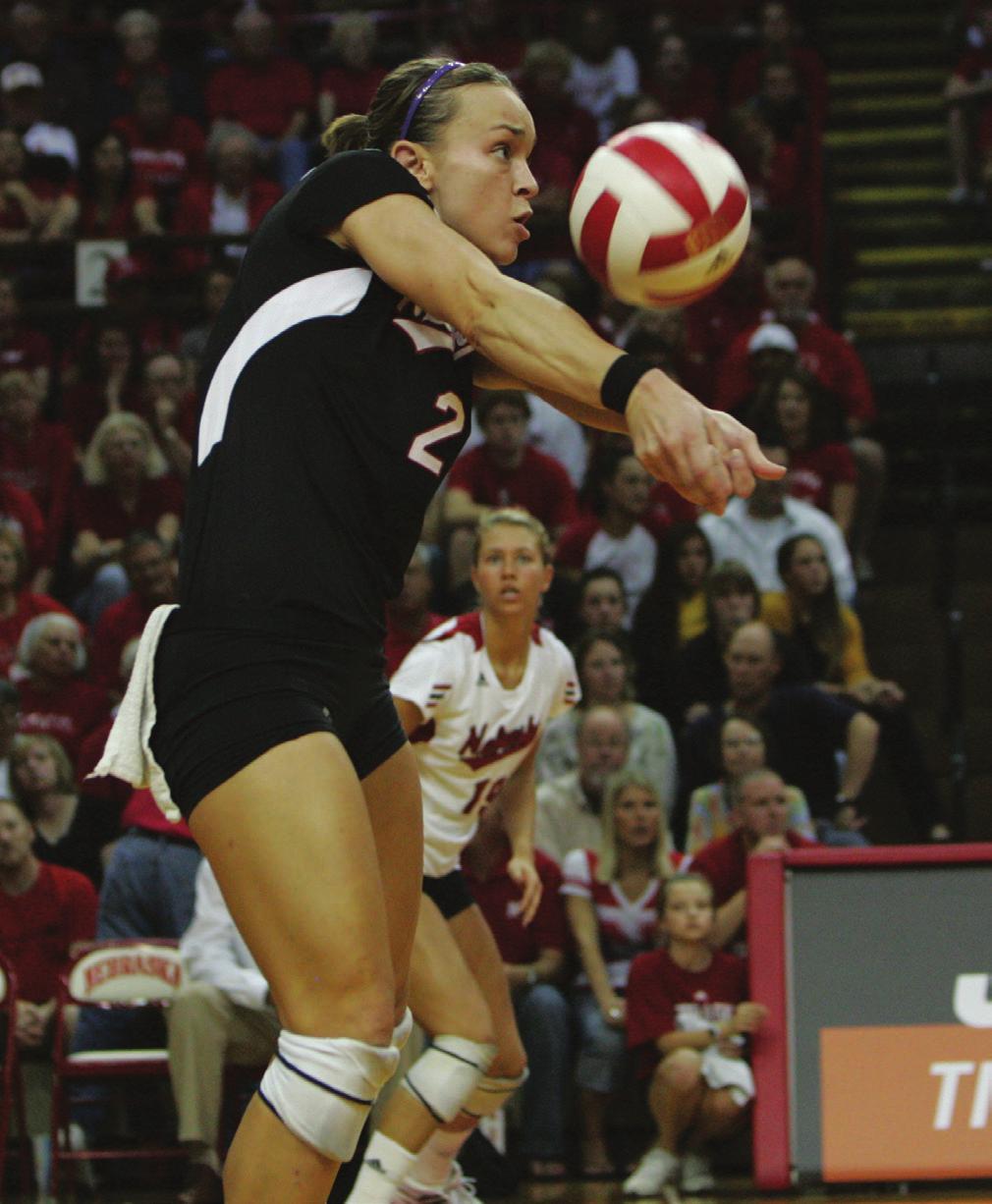 RECORDS Kayla Banwarth INTRO 2015 HUSKERS COACHES &