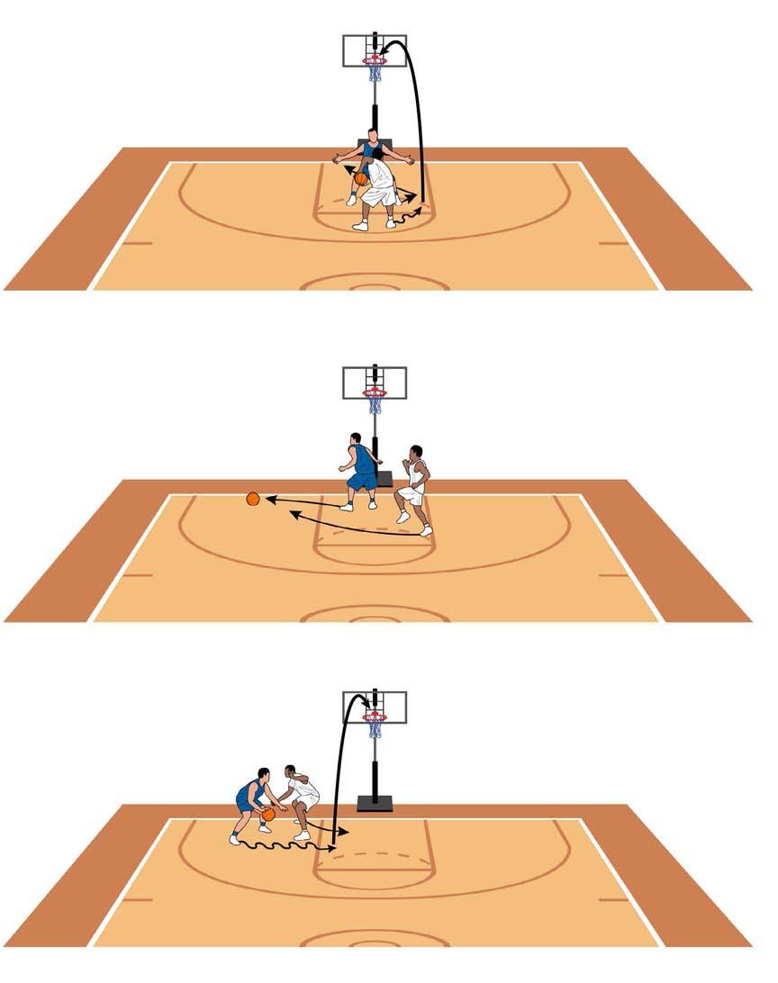 Hustle Drill 50/50 Drill Builds Toughness It s a 1-on-1 battle in the paint to see who is the strongest, toughest and most determined player when it comes to tracking down loose balls and scoring