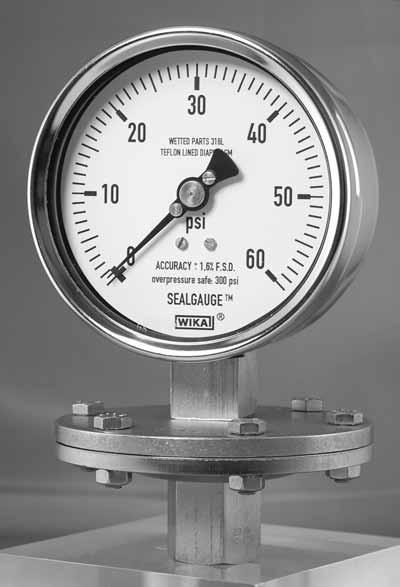 INDUSTRIAL GAUGES Mechanical Pressure > Industrial Gauges > 432.50, 433.