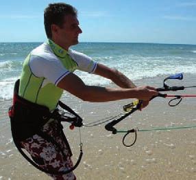 6. LAUNCHING THE KITE Your FLYSURFER kite is very easy to launch by yourself. Here are various options and some tips to bear in mind.