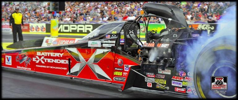 Clutch Specialists Michael and Marla O Guin had a good reason for missing the last NHRA Mello Yello Drag