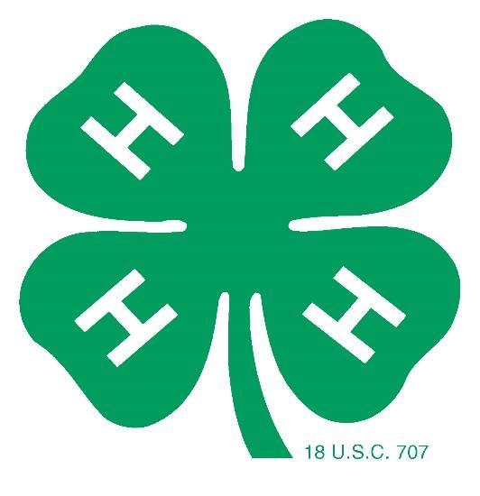 4-H Pledge I pledge my Head to clearer thinking, My Heart to greater loyalty, my Hands to larger service, and