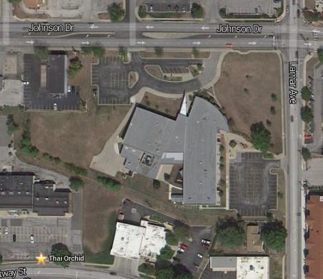 Horizons High School: Horizons High School is bordered on the north by Johnson Drive which is a (30 mph) 3 lane principal arterial road, Lamar Avenue which is a (30 mph) 2 lane collector arterial