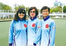HKFC Christina Yeung, Carrie Yeung, Terri Tsang Women Division Champion Team - CdeR
