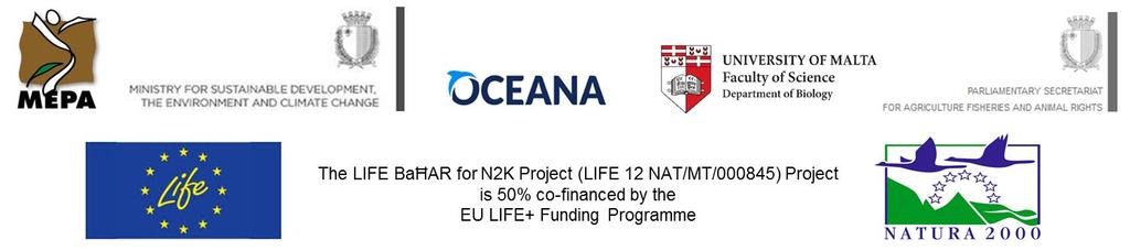 LIFE BaĦAR for N2K Project - 2015 Survey Findings