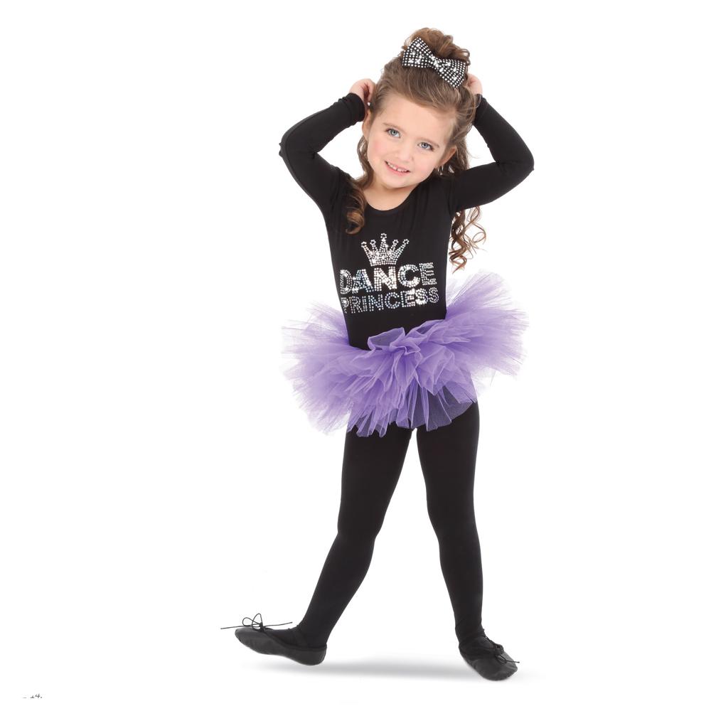 Teeny Kicks M 3:45p.m. - 4:15p.m. Age 2-3 $31.00/per month Dates: 8/29/16-5/22/17 Course #: MK5807 Dance Princess Purple 05 Black Ballet Shoe $17.00 40 Black Footed Tight by Alexandra $9.