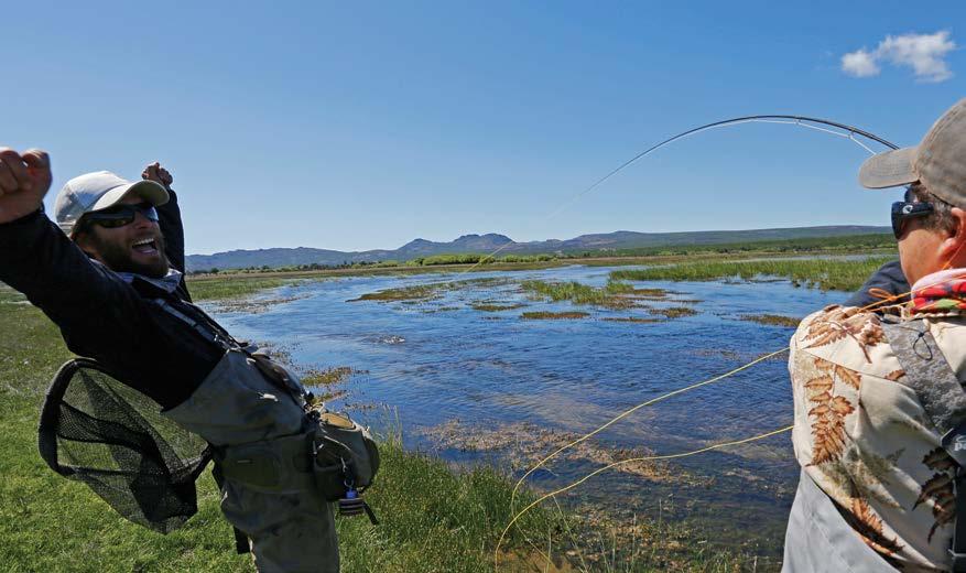 PROGRAMS LAS PAMPAS Experience 7 nights / 6 fishing days We are serious about providing an authentic Patagonia angling experience, and our