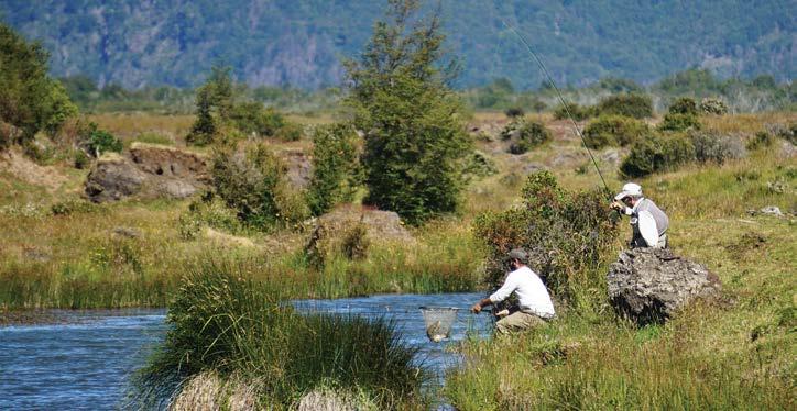 The outstanding fishing you will find in these waters will ensure your love affair with this remote and enchanting region of Patagonia.