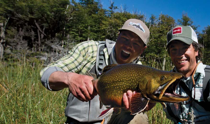 LAS PAMPAS Brook Trout Expedition (Add On) 10 nights / 9 fishing days Have you ever dreamed of catching a world record trophy fish? This is your opportunity!