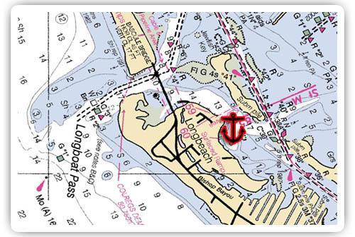 comer, turn northwest into correctly charted 9-13 foot 86. Jewfish Key South Side Statute Mile 85 Lat/Lon: near 27 26.215 North/082 40.