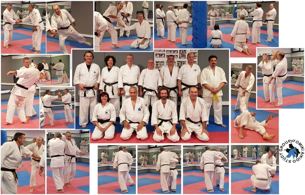 STUDY GROUP TOMIKI AIKIDO - Sunday 18 th November, 2018 With the class being, all-bar-one, at black belt level today, we ran an Aikido Master class.