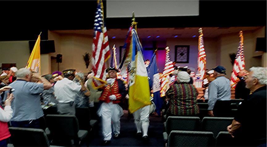 19th Annual Massing of the Colors, Sunday November 16,