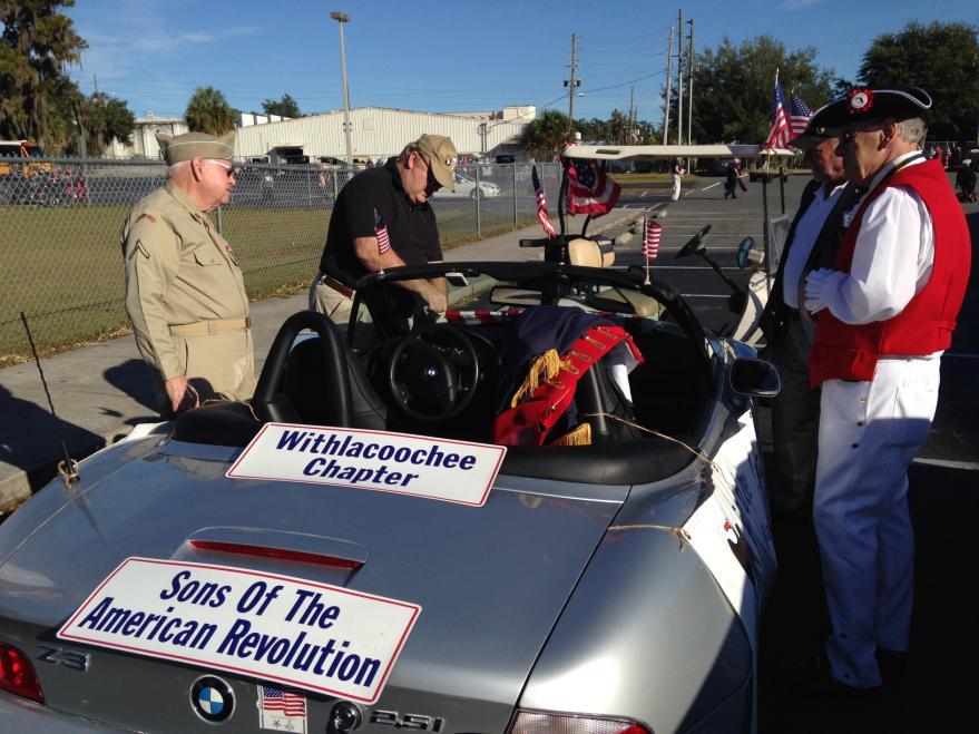 P a g e 8 The Withlacoochee Chapter Sons of the American Revolution prepare for the Inverness, Florida, Citrus