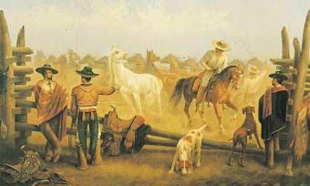 Speculators in the East and in Europe invested money in ranches the same way that they did in railroads. Some of the resulting ranches were huge.