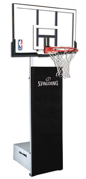 PORTABLE BACKSTOPS FASTBREAK 940 PORTABLE BACKSTOP Designed for elementary schools, recreation centers, or as a superior home unit 54 x 32 high performance, aluminum framed acrylic backboard
