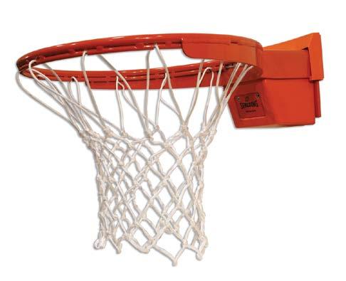 BASKETBALL RIMS ARENA 180 GOAL p High performance goal with 180-degree positive lock breakaway action for professional and collegiate play Factory calibrated breakaway meets NBA rebound elasticity