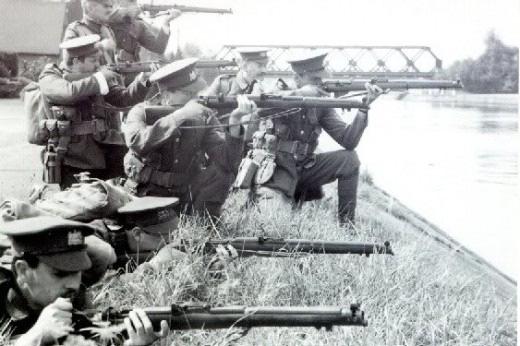 The Germans had 600 guns compared to the British 300. At 9.00am, the German infantry began their assault.