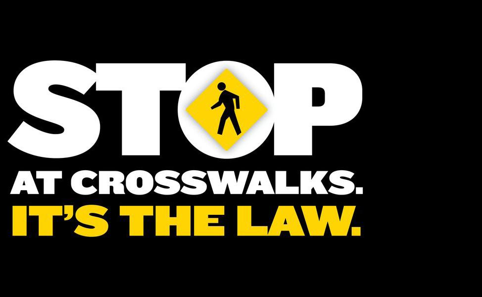 6 Slow Down or Stop for Pedestrians Campaign CDTC recognizes that much of the threat to pedestrians comes from drivers speed.