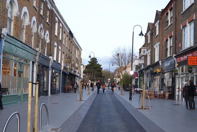 The changes were subsequently made permanent, creating a neighbourhood where most streets are calmed to support safer, more comfortable cycling and walking to local amenities.