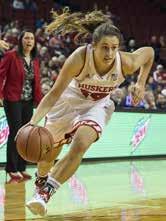 Her 59 career starts at Nebraska are the most by any current Husker. She has started 30 consecutive games. Eliely, a 6-1 wing from Colorado Springs, Colo.