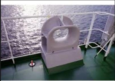 Figure 3: Typical arrangement of deck mounted chock 2.
