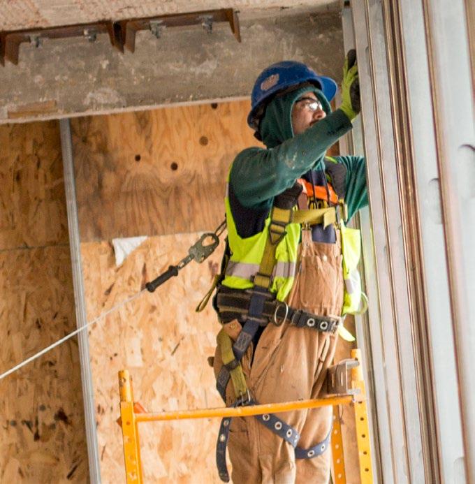 safety systems Supervise employees properly Use safe work procedures Train workers in the proper selection, use and maintenance of fall protection systems PROVIDING FALL PROTECTION If an
