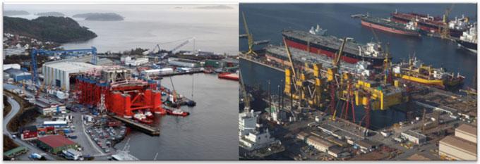70 2 Platform Integration and Stationing Fig. 2.46 Both the drydocks are open to the sea.