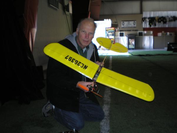 Thursdays Indoor Flying There are approximately six to ten club members who