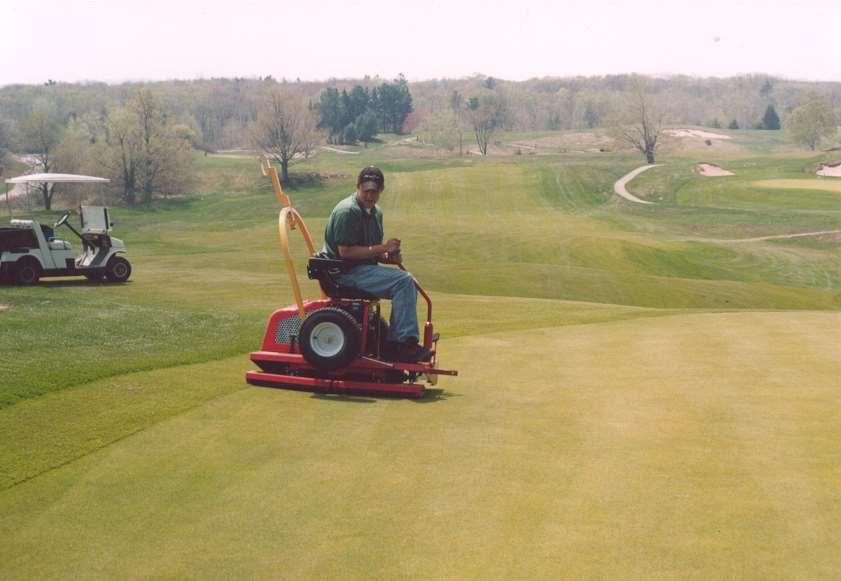 History of Green Maintenance Improvements at CDCC 1. Walking Green Mowers 2. Improve Topdressing Process 3.