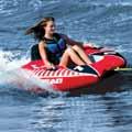 Watersports 1125 Viper Towables The bottoms are shaped like boat hulls which is the key to the unparalleled lively and