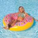 K80 PVC RF welded construction STF 54-3018 1-2 person, 82" x 73" Donut Loungers