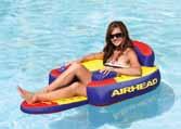 Otter The heavy gauge vinyl tube has 2 comfortable molded handles, and inflatable safety chamber.