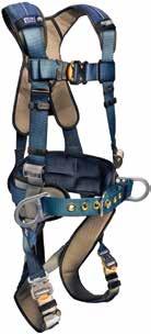 Category Fall Protection ExoFit NEX Vest Style Harnesses Full-body harness provides comfort and function with soft, yet extremely durable, anti-absorbent webbing, strategically placed padding and