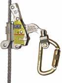 Category Fall Protection 6116540 Lad-Saf Cable Sleeve for Ladder Safety System Sleeve with carabiner for Lad-Saf fixed ladder safety system. For use on 3/8" and 5/16" 1x7 or 7x19 solid core cable.