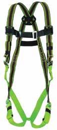 Fall Protection Category Lightweight/Comfort Welder Harness Lightweight harness features blue, flame-retardant Nomex webbing to protect against weld splatter.