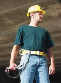 waist belt while still allowing enough freedom of movement to perform task at hand. Tools connect using carabiner or by looping cord around tool and cinching tight.