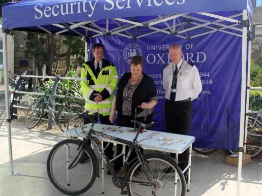 University Security Services sell D Locks and Cycle lights