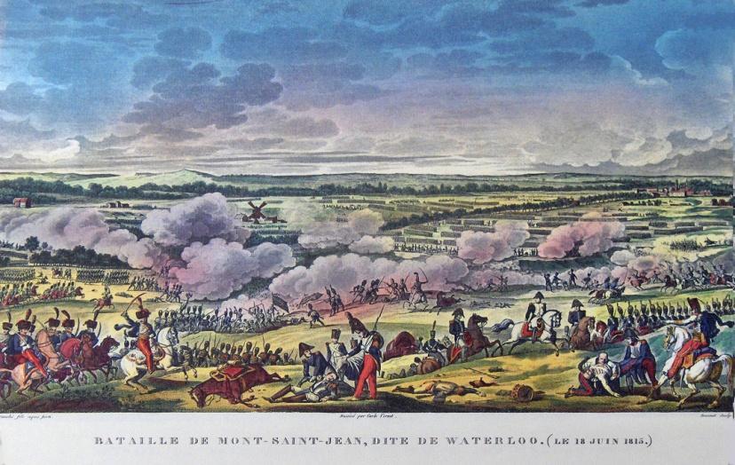 Hougoumont thinking that it would soften the allied centre at La Haye and launch a full attack on the ridge But Napoleon s brother Jerome had other ideas such as trying to attempt to capture the farm