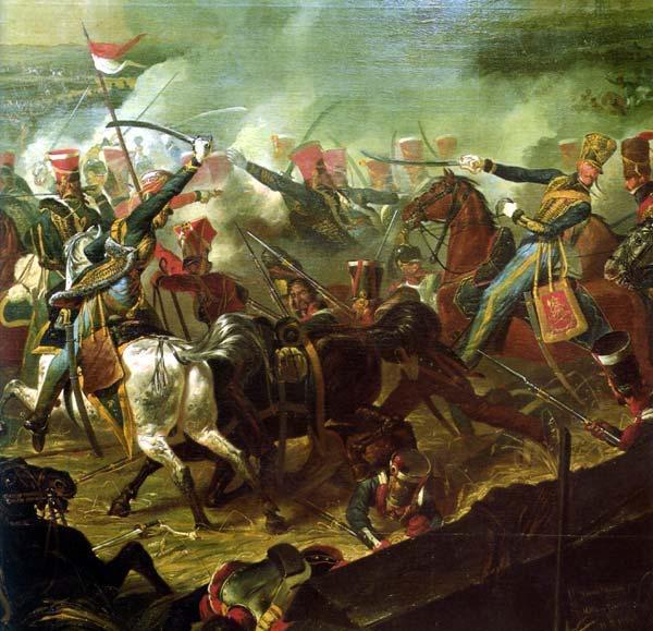 Wellington stood firm to wait for the Prussians and coordinated/communicated with them regarding their return the tactical handling of the troops was superb.