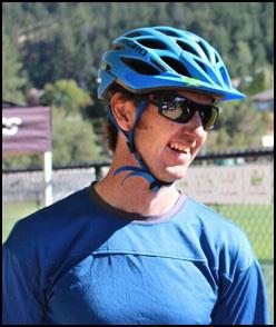 He is also an executive member of the Kamloops Bike Riders Association.