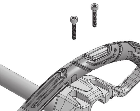 lower drive shaft engages the square upper drive shaft socket.