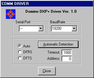 Domino - DFTS: User s Manual R.2.3 2- SETTING UP A PC equipped with the service program BD-Tools (release 4.0.3 or higher), provided by, is needed for the setting up of DFTS interface.