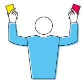 5 Show a red card for penalty 7 EXPULSION Relevant Rules: 20.3.2, 20.