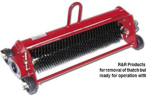 Complete with: Verti-Cut Reel Front & Rear Rollers R500 5,000